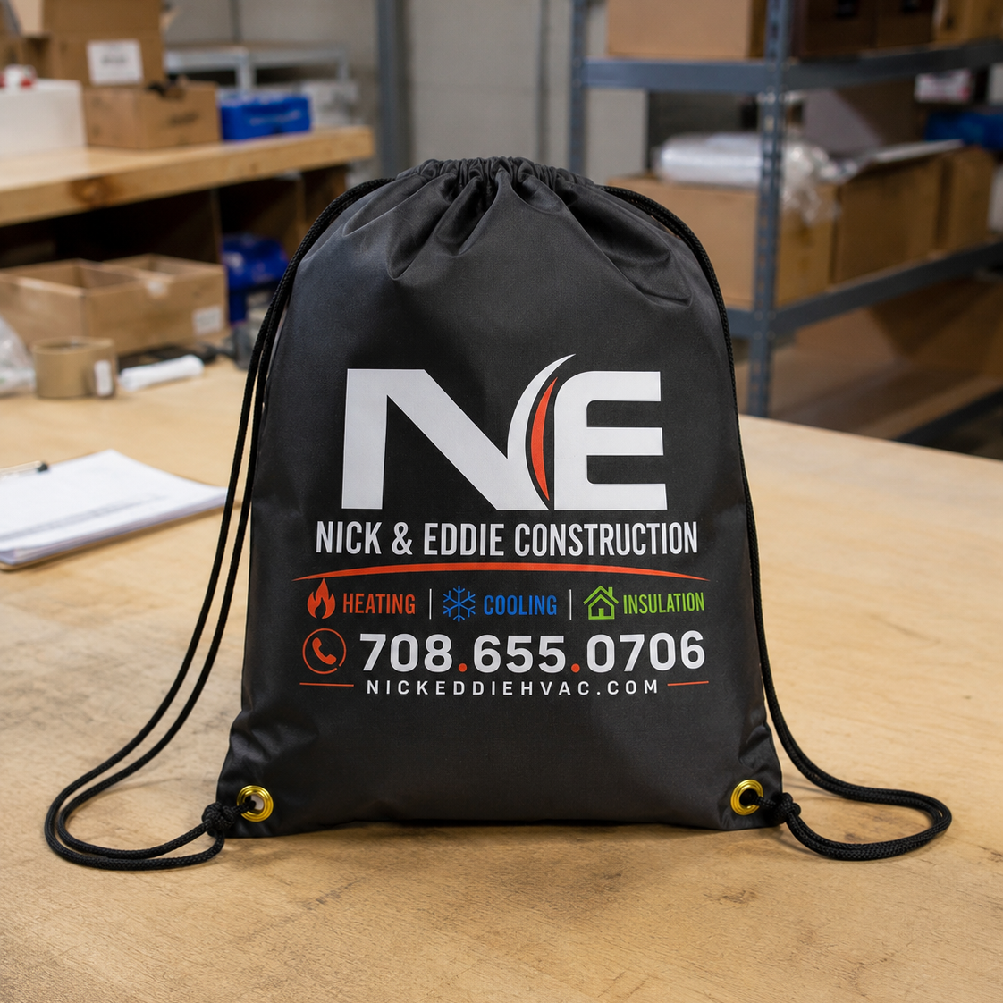 Custom Draw String Bag
