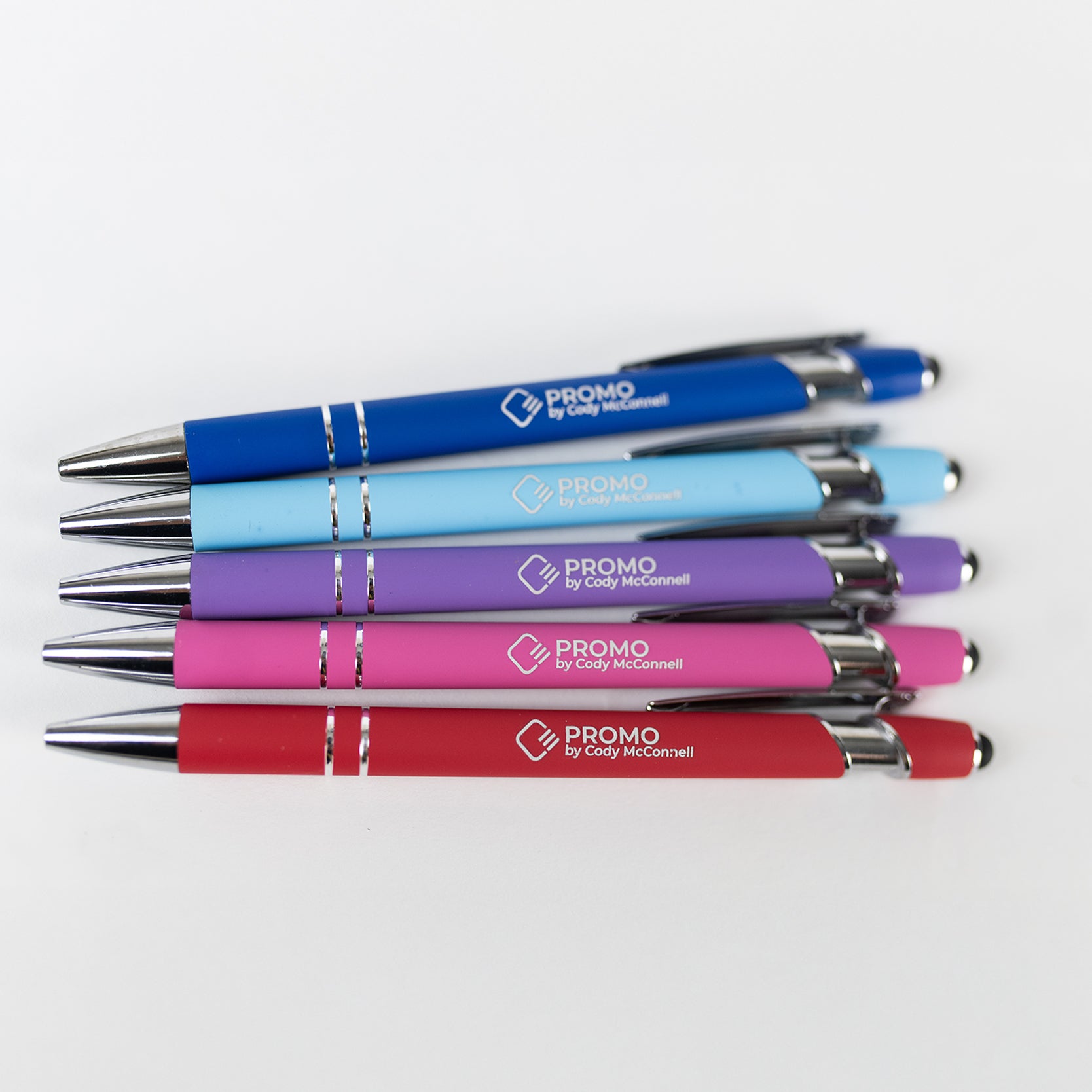 Custom Stylus Pens YOUR LOGO Promo By Cody McConnell
