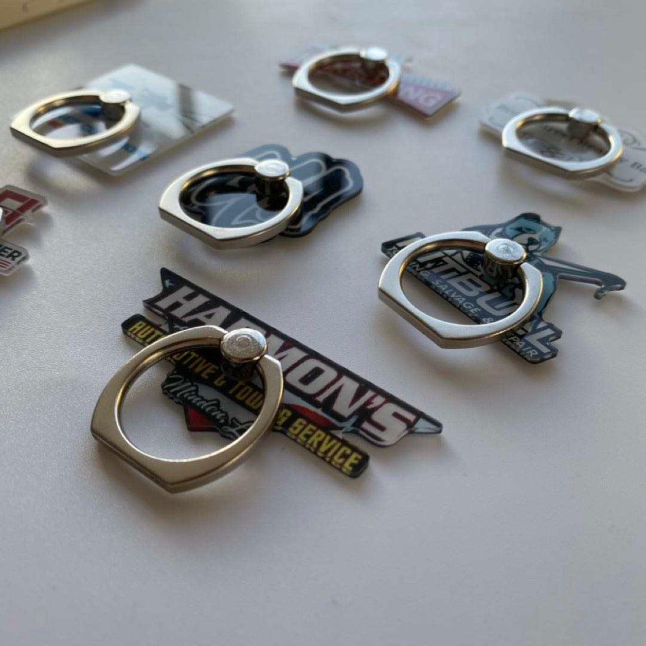 Custom Phone Ring Stand