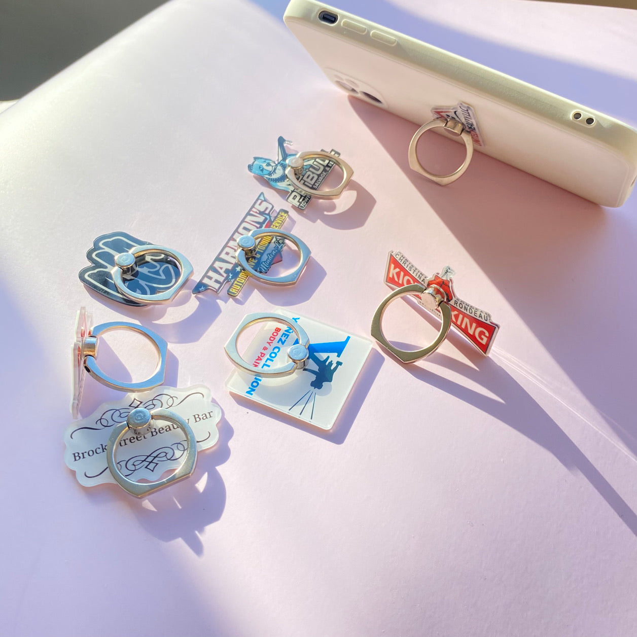 Custom Phone Ring Stand