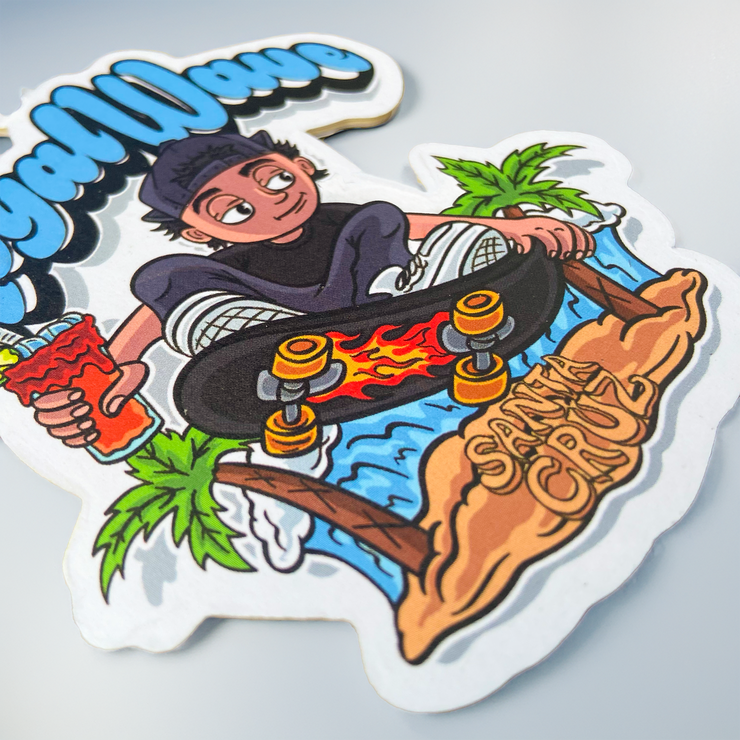 Close up of Custom Air Freshener Detail high quality image logo