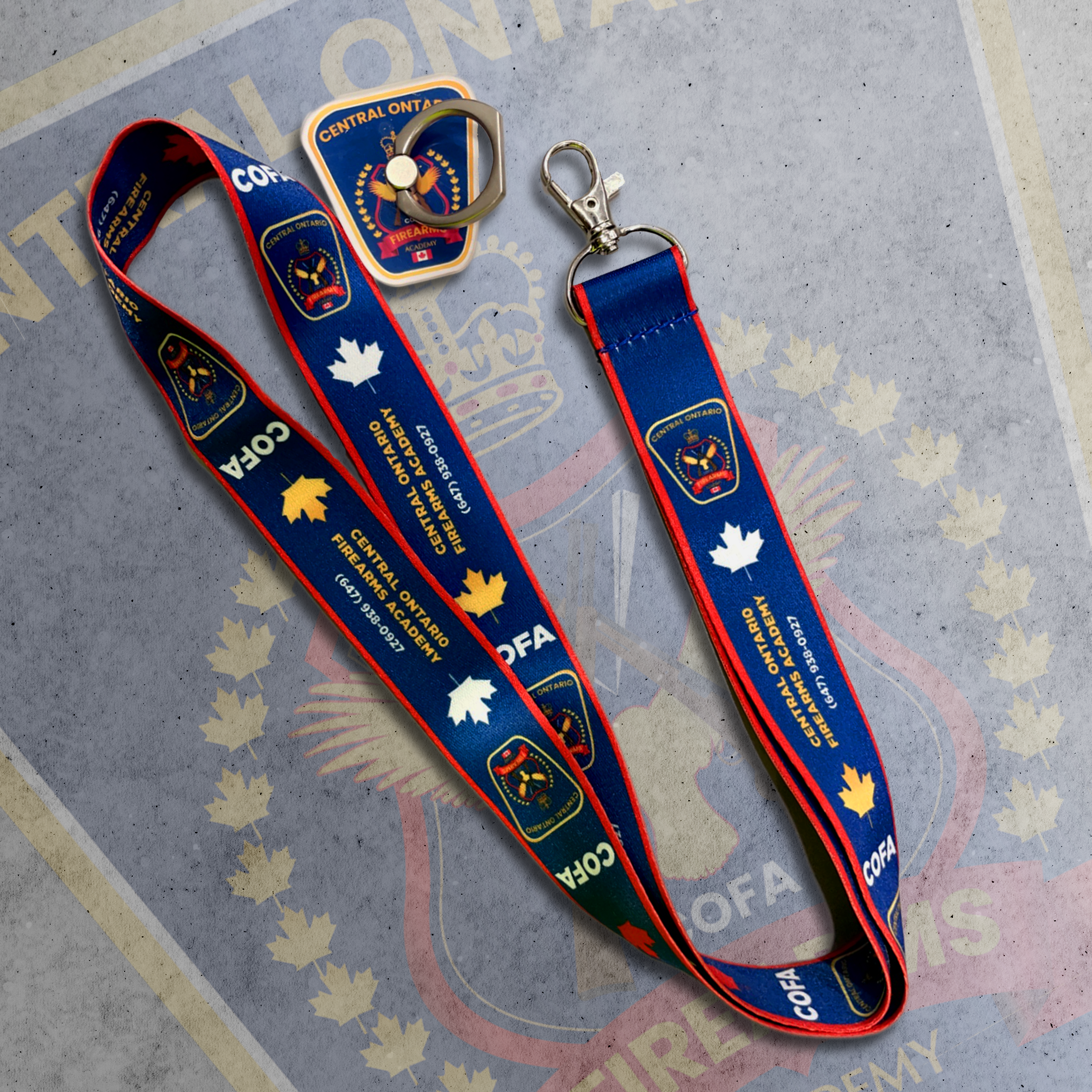 BUNDLE: Custom Lanyards & Custom Phone Rings